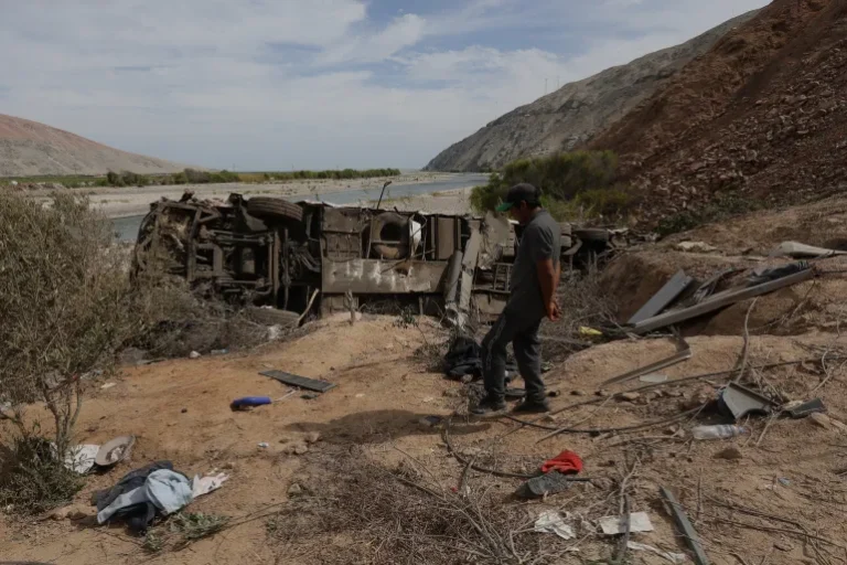 At Least 37 Dead After Bus Plunges Into Ravine in Peru Arequipa Mountains