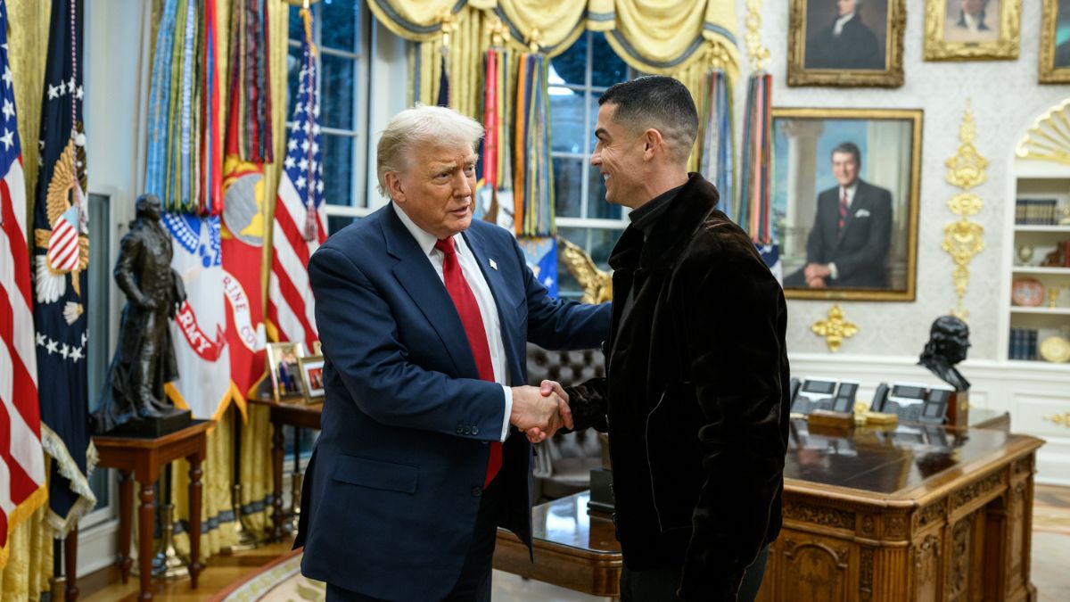 Cristiano Ronaldo Meets Donald Trump