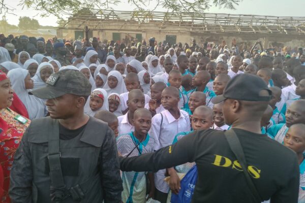 Gunmen abduct 25 schoolgirls from a Nigerian school, killing the vice principal during the attack.