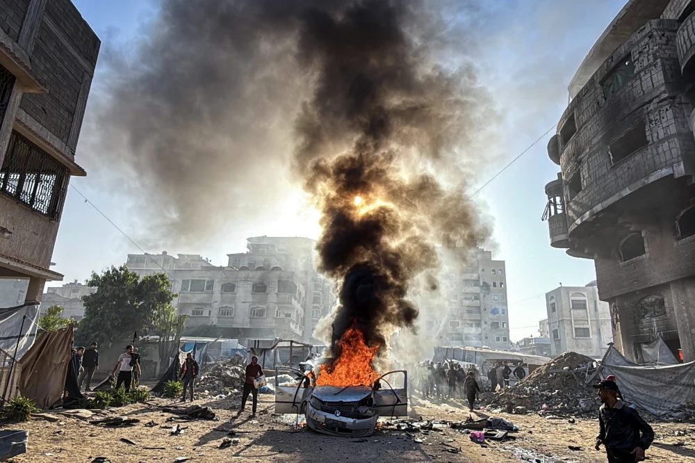 Israel launches new airstrikes in Gaza, testing fragile ceasefire; hospitals report over 20 killed.